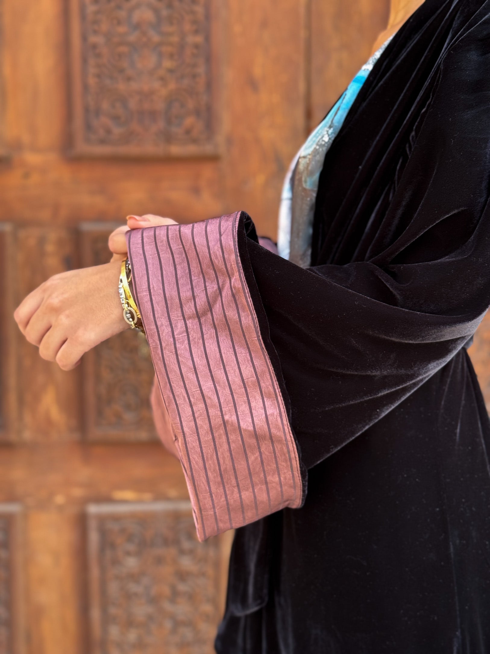 Layl Imprinted Kaftan