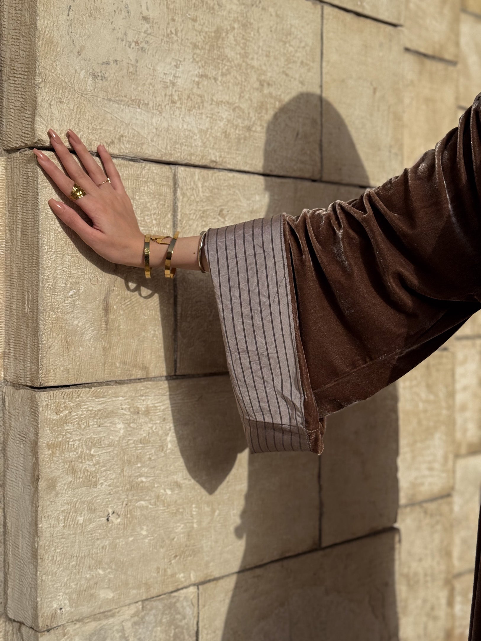 Shuruq Imprinted Kaftan