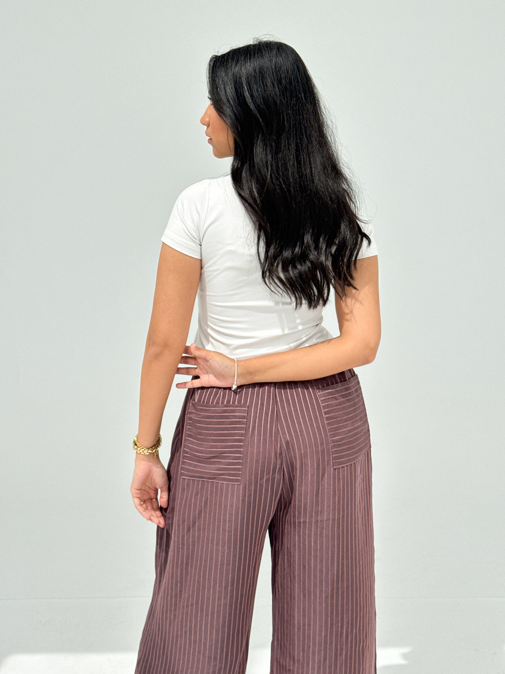 Luna Trousers - Burgandy