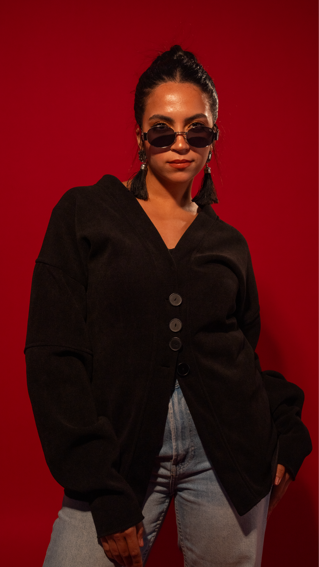 Night Shade Sculpted Cardigan